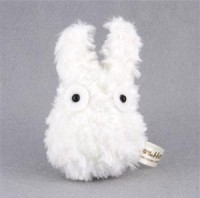 Peluche Totoro pequeño blanco