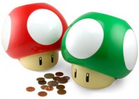 Hucha de la seta de Super Mario