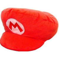 Gorra Super Mario Bros en rojo