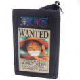 Cartera One Piece negra con imagen en 3D